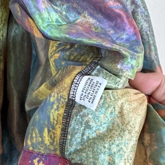 Bryn Walker women Zen Multicolor Layered Taffeta Vest and pants set - Picture 8 of 17